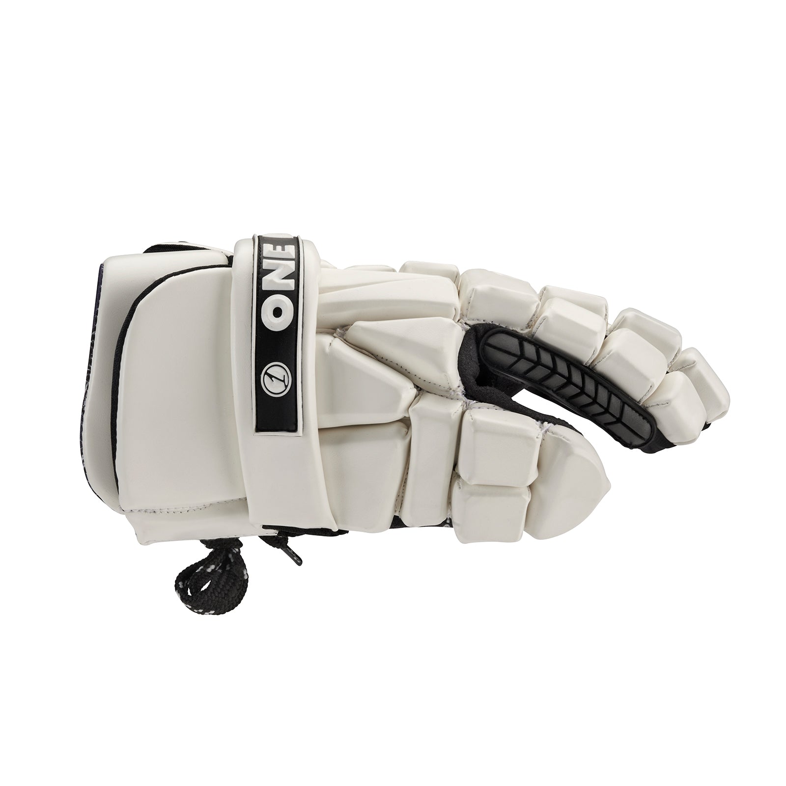 White HYBRID Box & Field Lacrosse Gloves – One Lax