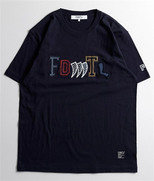 FDMTL(ファンダメンタル)/PATCHWORK LOGO TEE Tシャツ(FA24TE14) -24SS