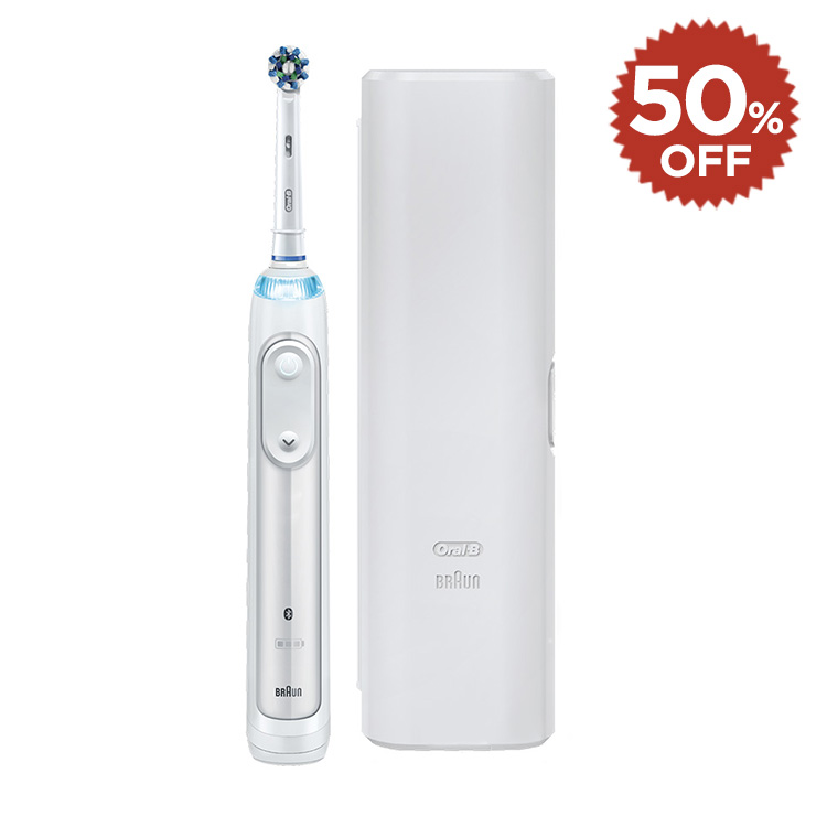 電動歯ブラシ ブラウンオーラルB 公式 | ジーニアス9000（ホワイト
