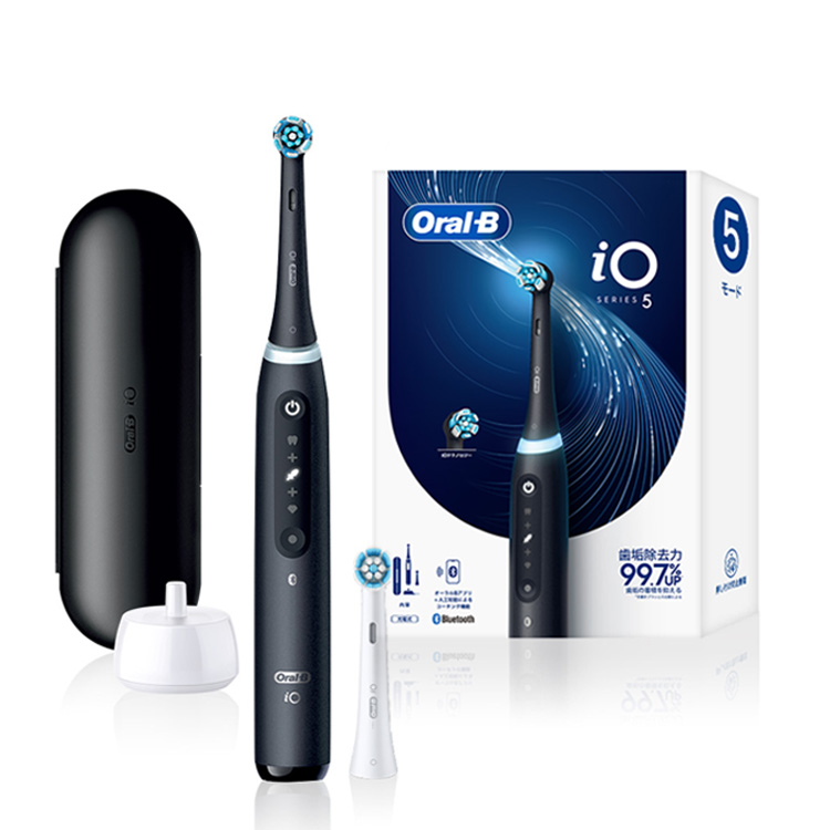 電動歯ブラシ ブラウンオーラルB 公式 | iO9 （ブラックオニキス / 黒