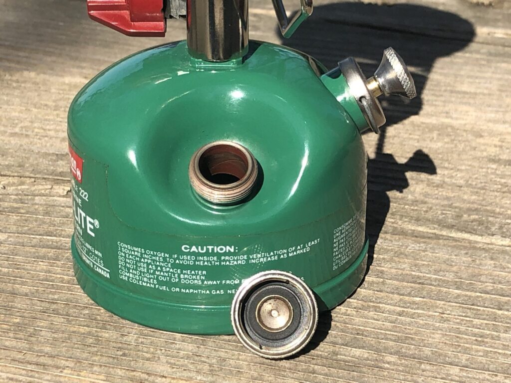 コールマンピークワンランタンModel 222 カナダグリーン 80年2月製