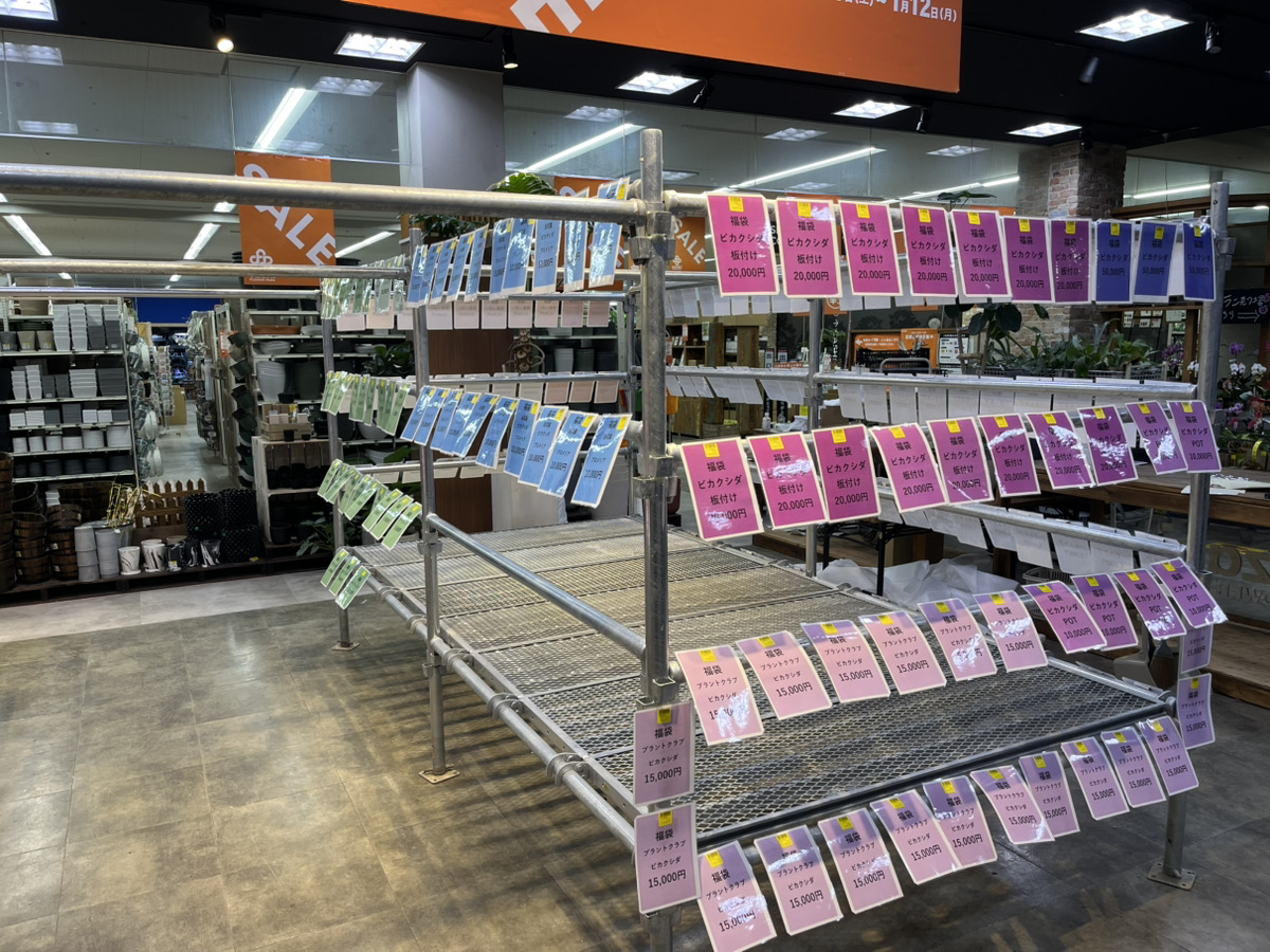 2026年福袋販売のご案内 1/3より販売開始 | オザキフラワーパーク