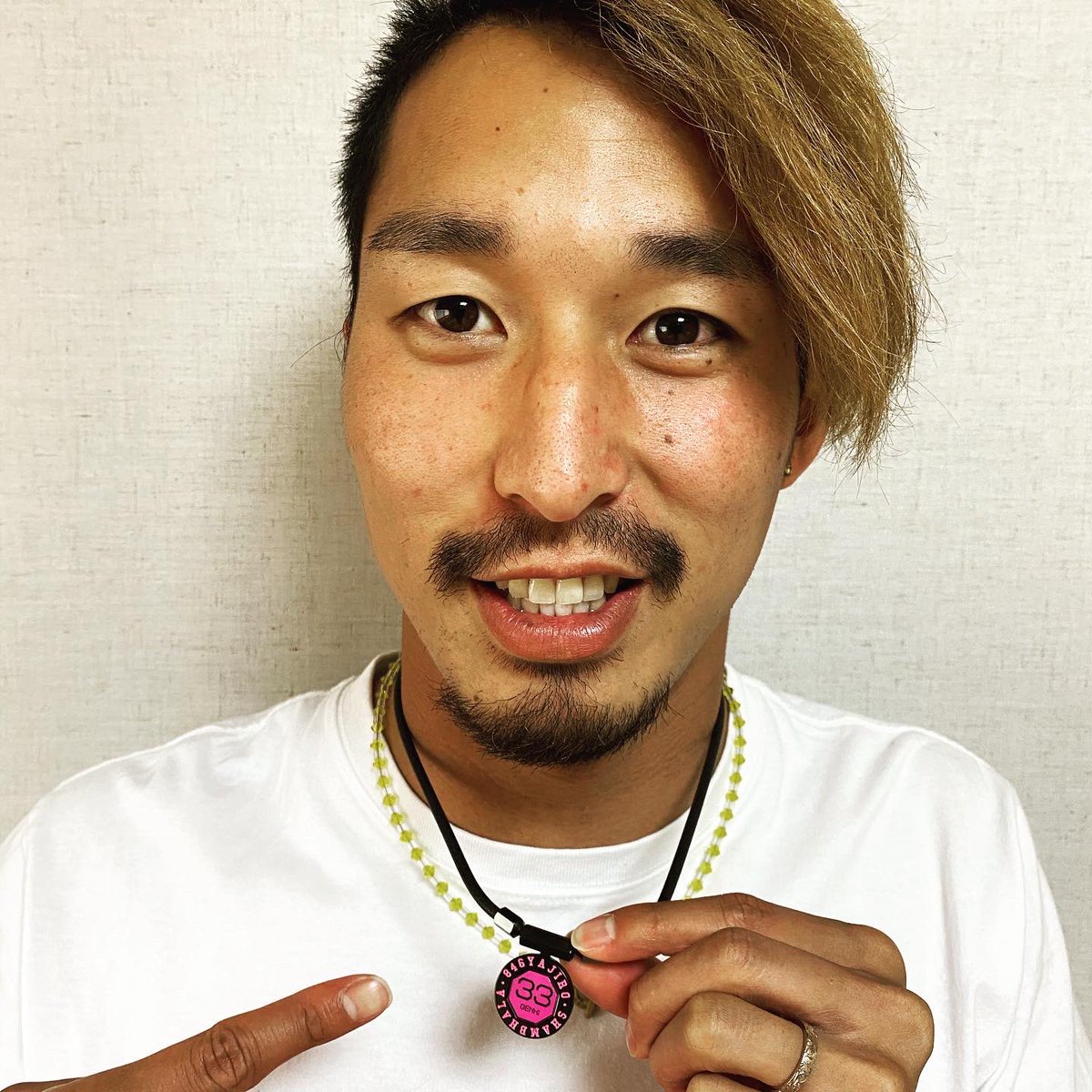 846様より特注オーダーのシャンバラネックレスが届きました☺️ 中央