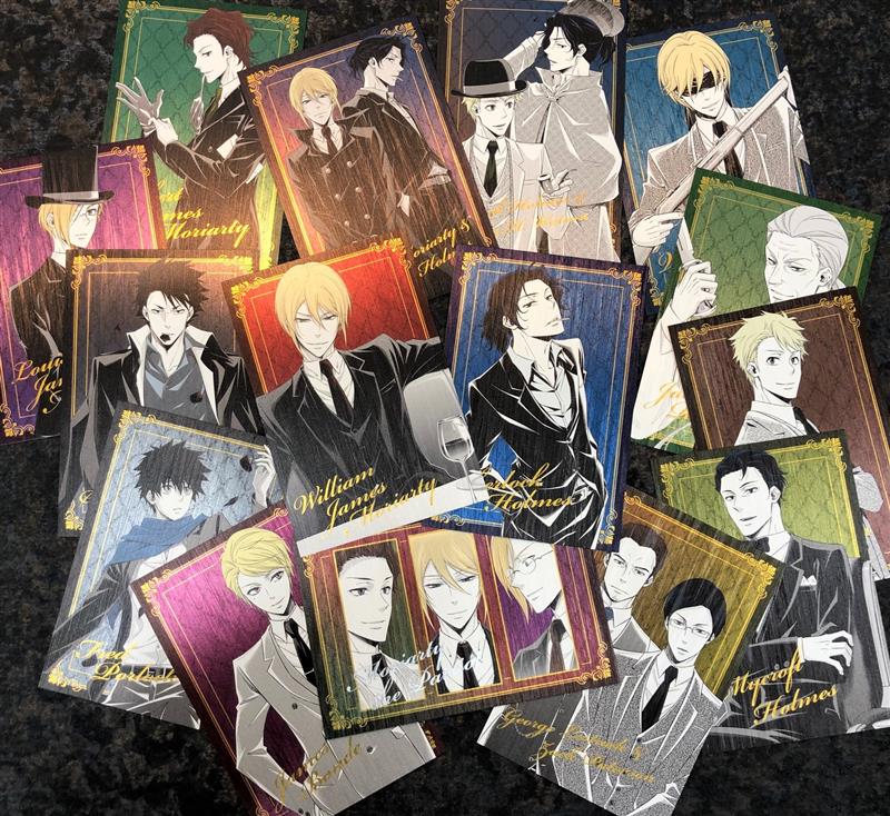 憂国のモリアーティ ポストカード 特製バインダー付き 全種セット 憂国のモリアーティ ポストカード 特製バインダー付き 全種セット