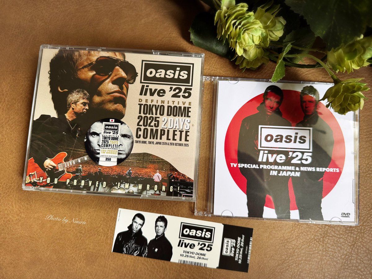 欲しかった oasis live '25 DEFINITIVE TOKYO DOME 2025 2DAYS