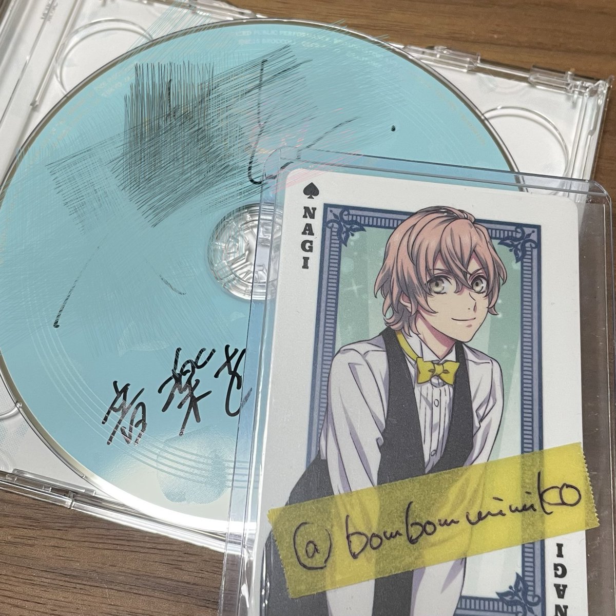 うたプリ 直筆サイン CD 15th Anniversary MUSIC 帝ナギ うたプリ