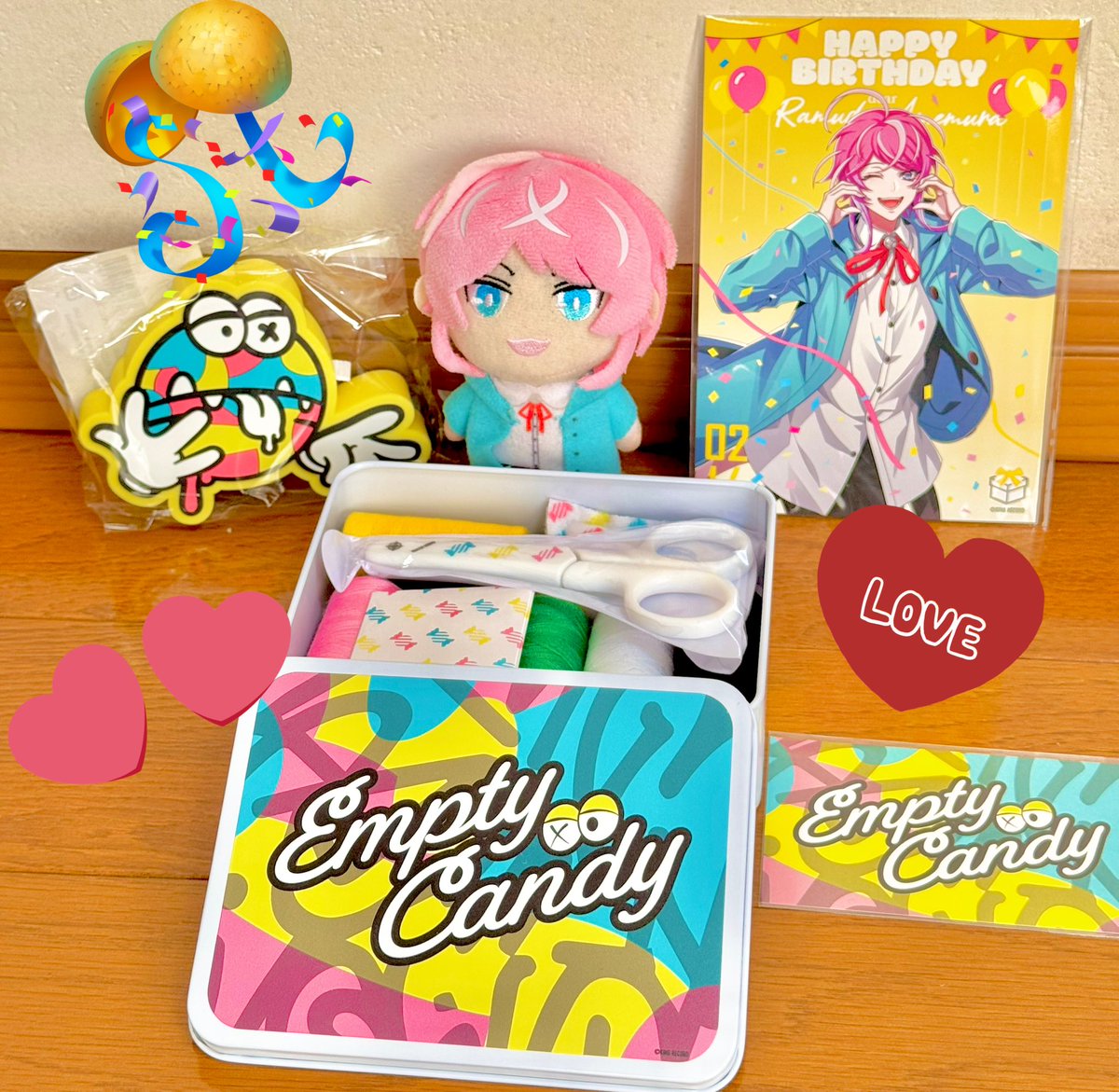 飴村さんの誕生日記念公式グッズのソーイングセット、可愛すぎる