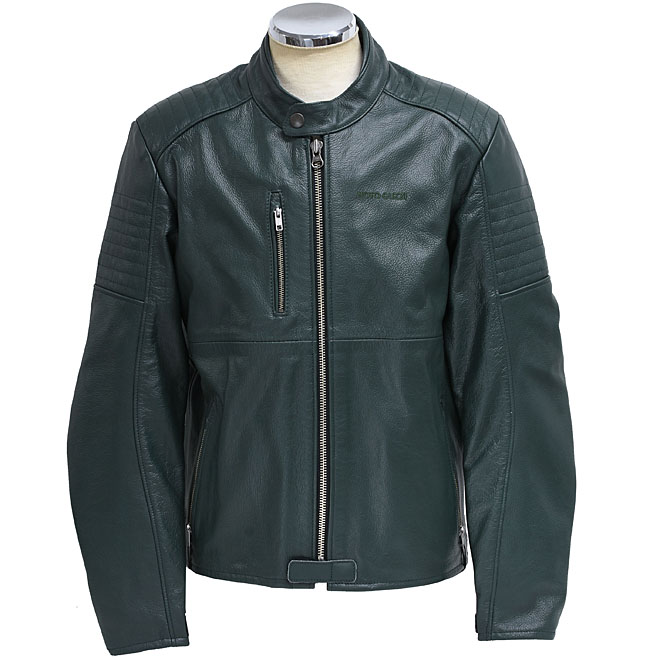 Moto Guzziグリーンレザージャケット | MOTO GUZZIオフィシャルストア