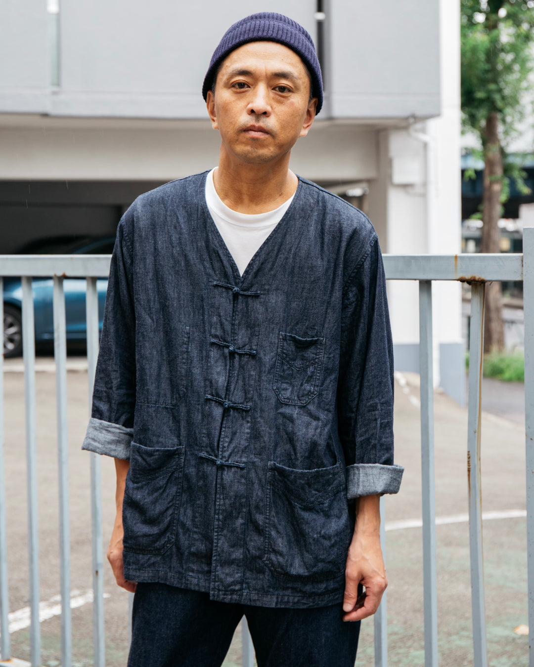 Post Overalls チャイナJK ライトデニム 【公式通販】