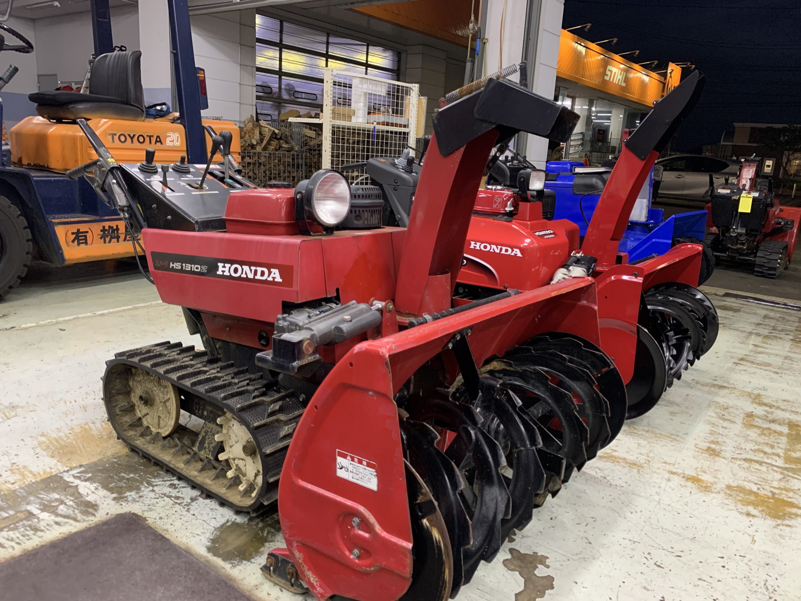 ホンダ HS1310Z パワーハイトシリンダー動かない修理完了 ｜修理ブログ