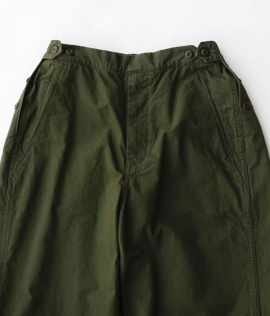 TapWater Cotton Ripstop Military Trousers [KHAKI] - Fresh Service