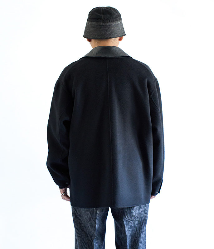 YOKE River Melton Coverall Jacket [BLACK] - Fresh Service