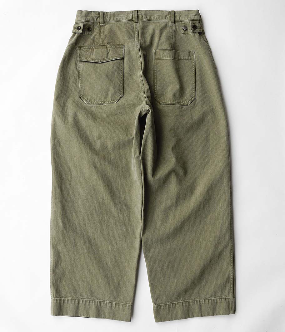 A.PRESSE USAF Hemmed Bottoms [OLIVE] - Fresh Service NECESSARY or