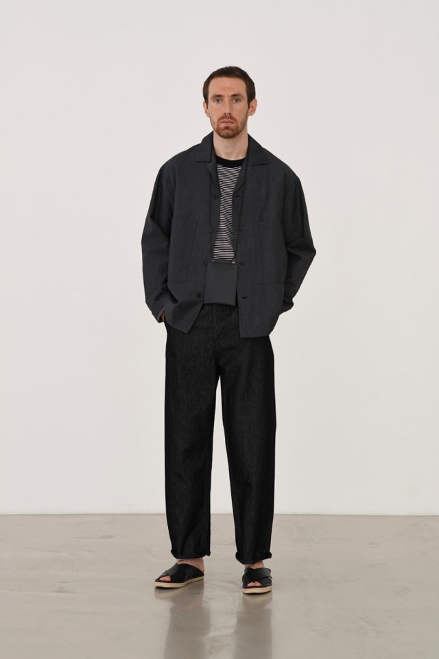 STILL BY HAND( スティルバイハンド) ウールリネンカバーオール | raff