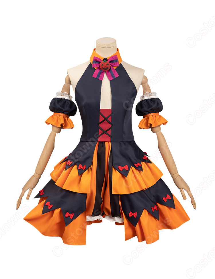 鬼滅の刃 甘露寺蜜璃 ハロウィン コスプレ衣装 - Costowns