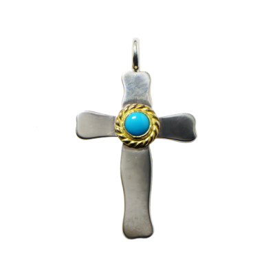 TADY&KINGDISTORTIONクロス金縄ターコイズ クロス TADY＆KING ONLINE STORE