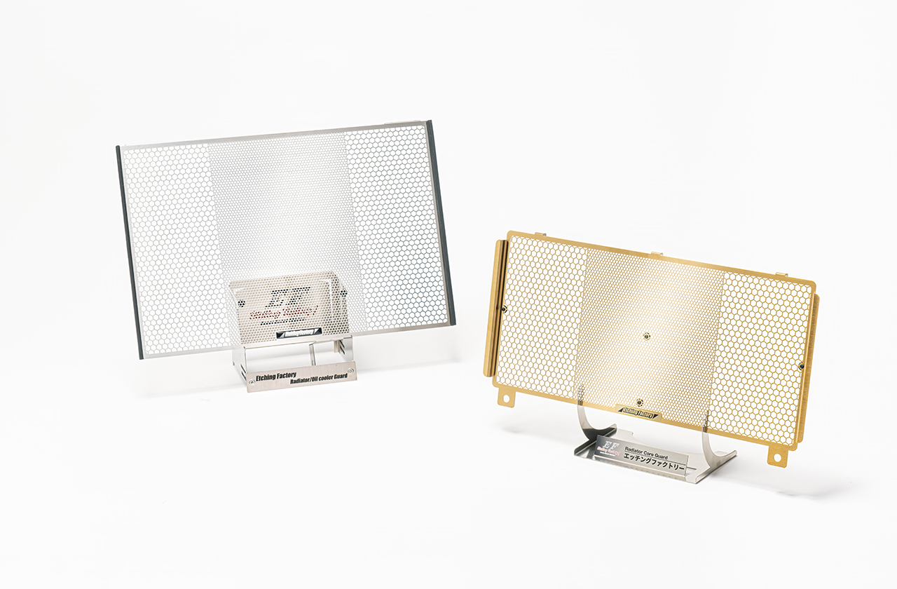 エッチングファクトリー｜ラジエーターコアガード】レース技術を