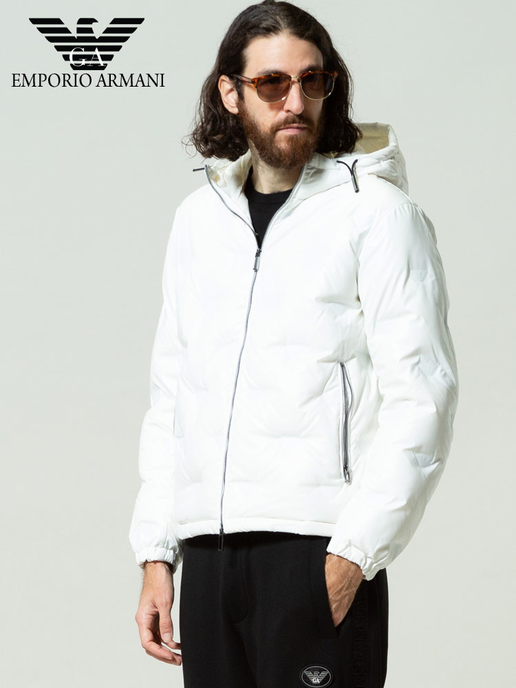 EMPORIO ARMANI (エンポリオアルマーニ) イーグルパッチ フード
