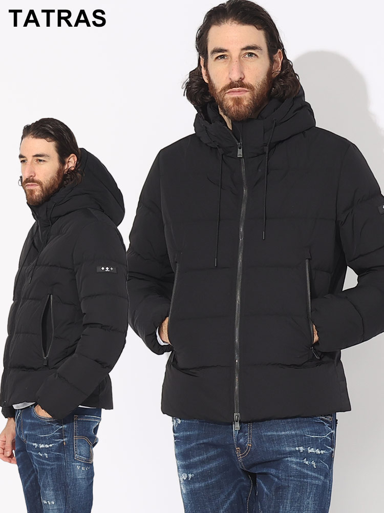 TATRAS (タトラス) フード着脱 フルジップ ダウンパーカー SINAMI