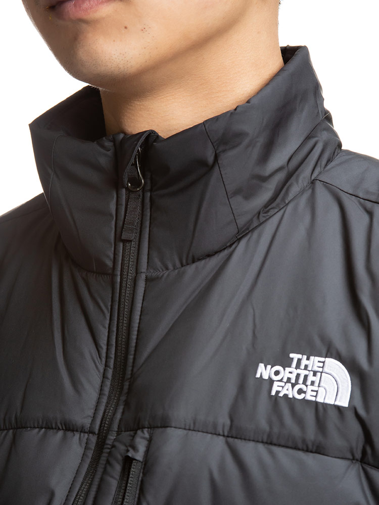 THE NORTH FACE (ザ ノースフェイス) ロゴ刺繍 フルジップ スタンド