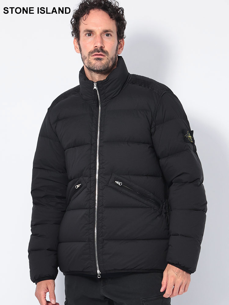 STONE ISLAND (ストーンアイランド) ナイロン フルジップ ダウン