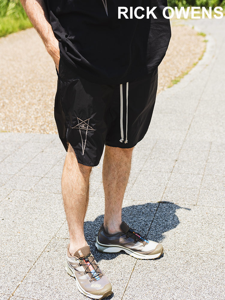 RICK OWENS (リックオウエンス) RICK OWENS×Champion ロゴアクセント