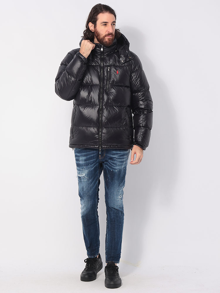 POLO RALPH LAUREN (ポロラルフローレン) フード着脱 ロゴ刺繍