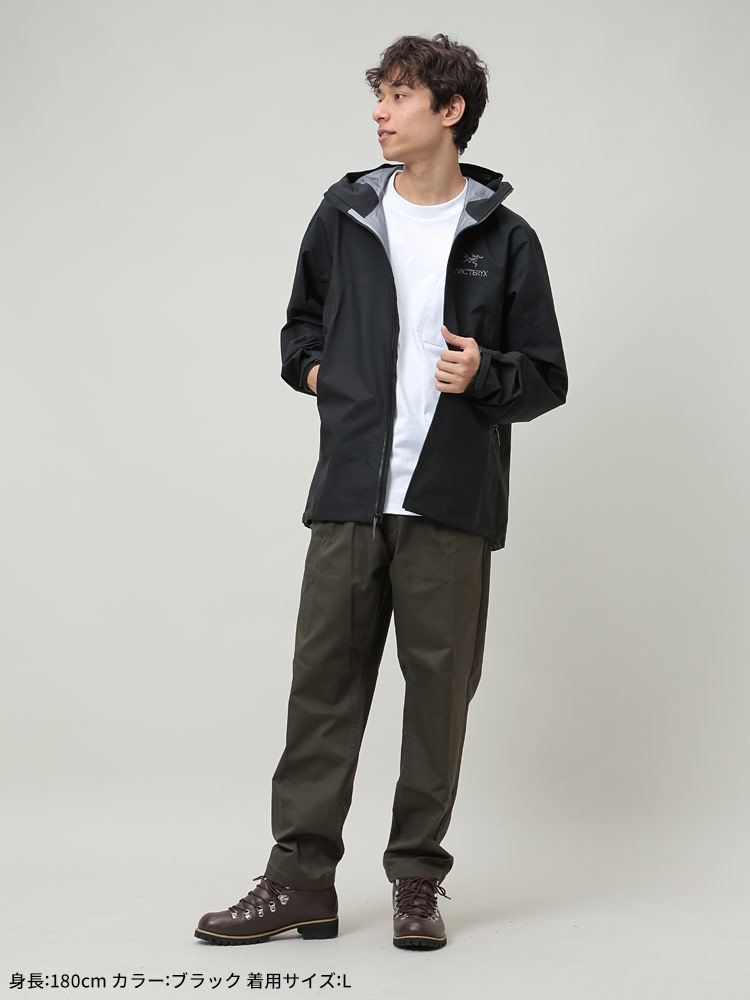 ARC'TERYX (アークテリクス) GORE-TEX ロゴ刺繍 フルジップ ジャケット