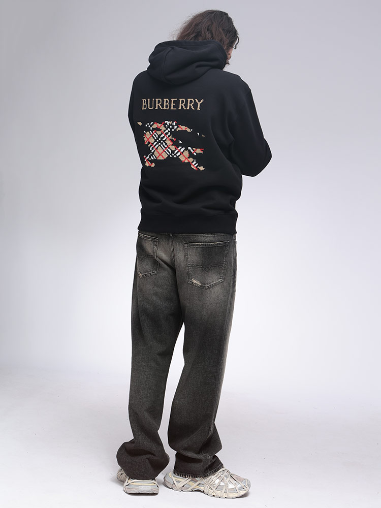 BURBERRY (バーバリー) クロスステッチ EKD コットン プルオーバー