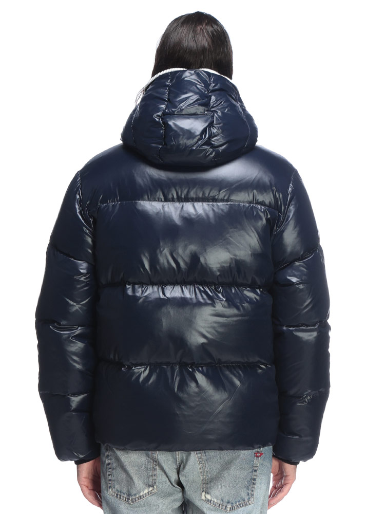 DUVETICA (デュベティカ) ワンポイントロゴ フルジップ ダウン