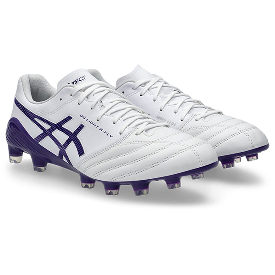 ASICS アシックス DS LIGHT X-FLY 5(ホワイト×パープル) 1101A047 104