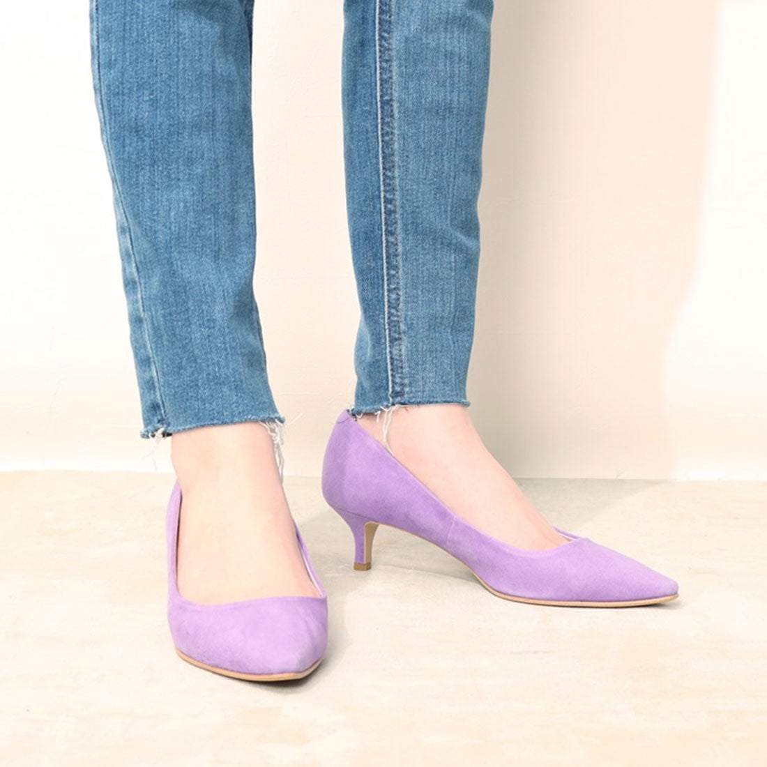 ダイアナ DIANA パンプス （ピンクスエード） -アウトレット通販