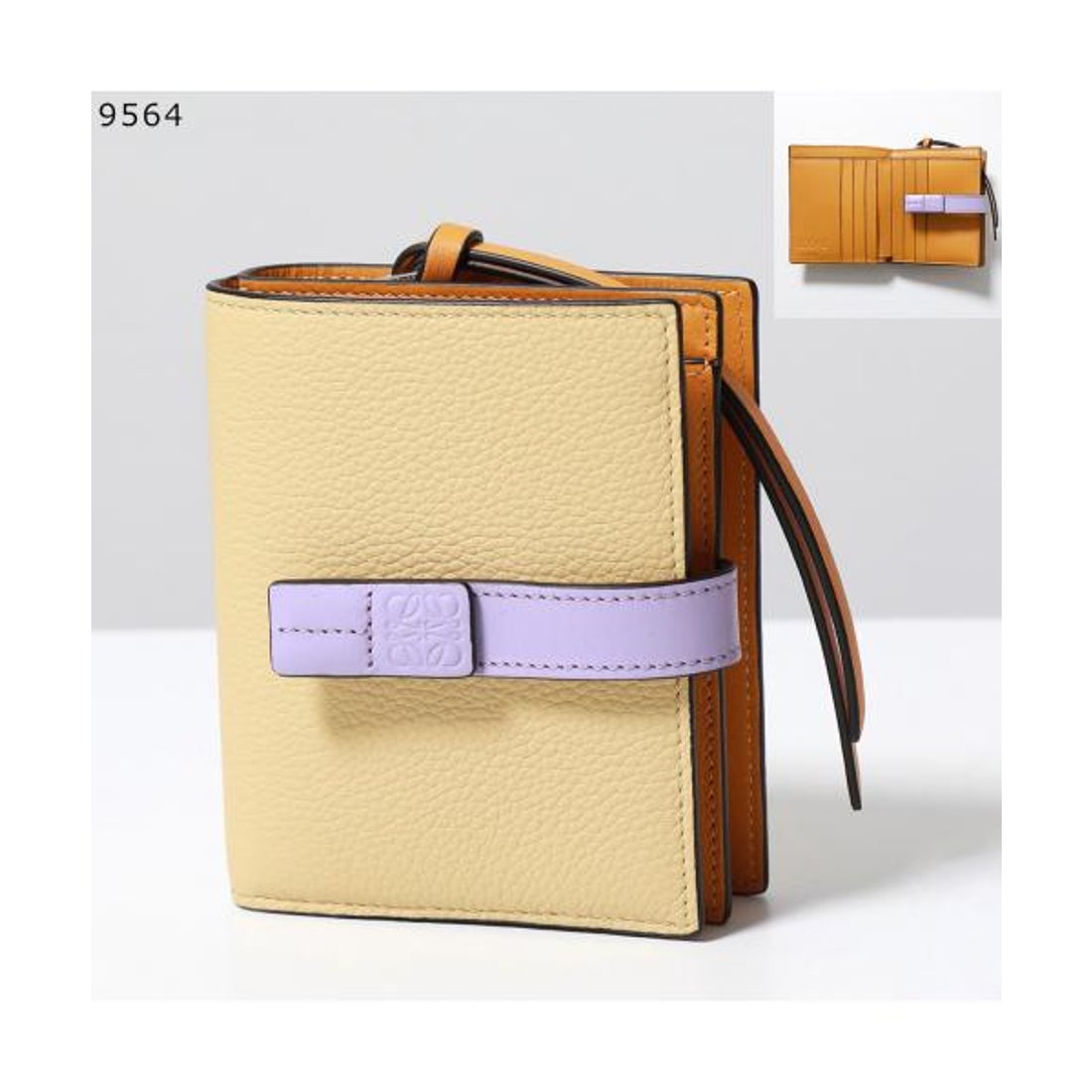 ロエベ LOEWE LOEWE 二つ折り財布 COMPACT ZIP C660Z41X （0608/TOFFEE