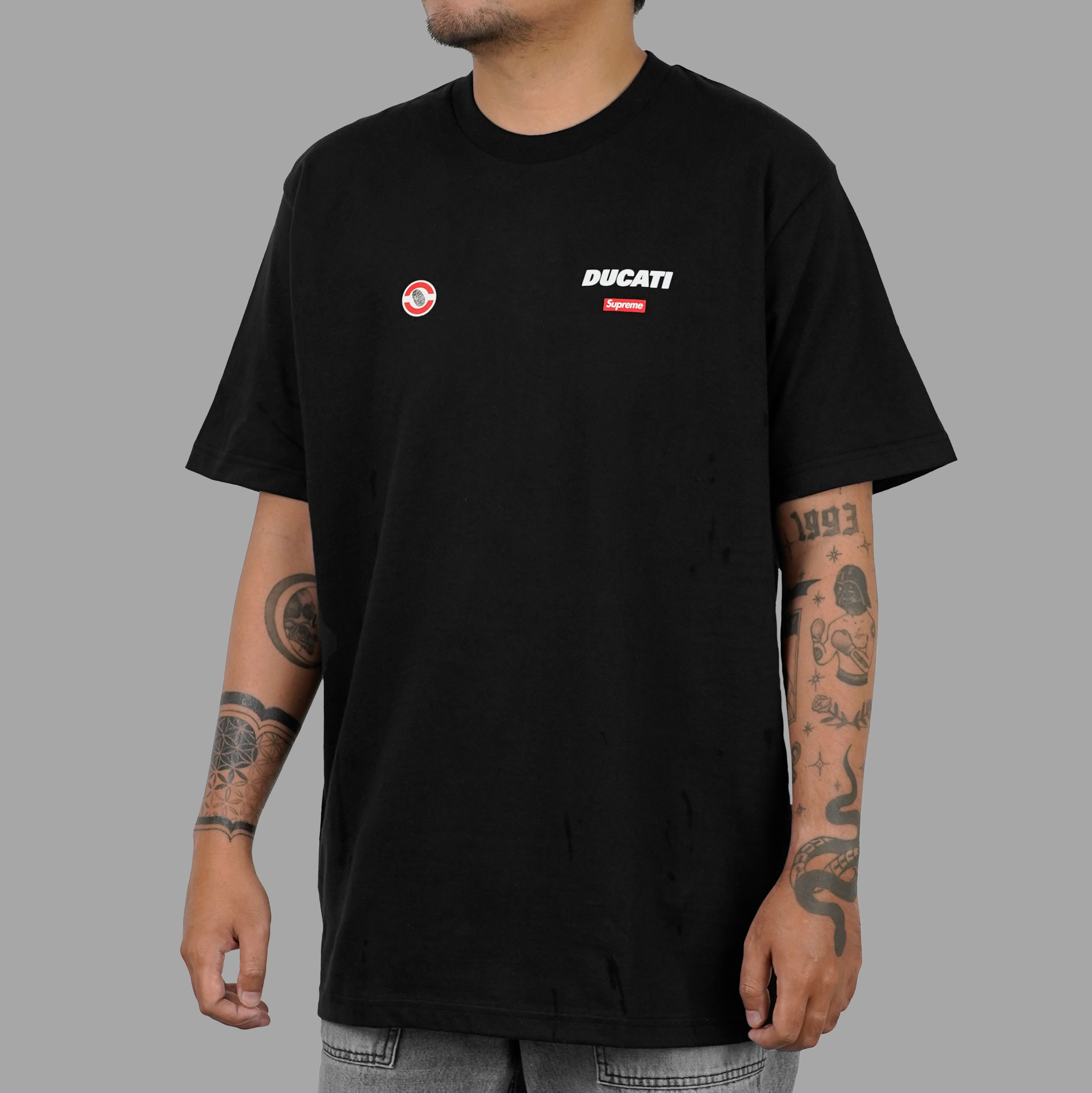 Supreme Ducati Logo Black Tee | Senikersku