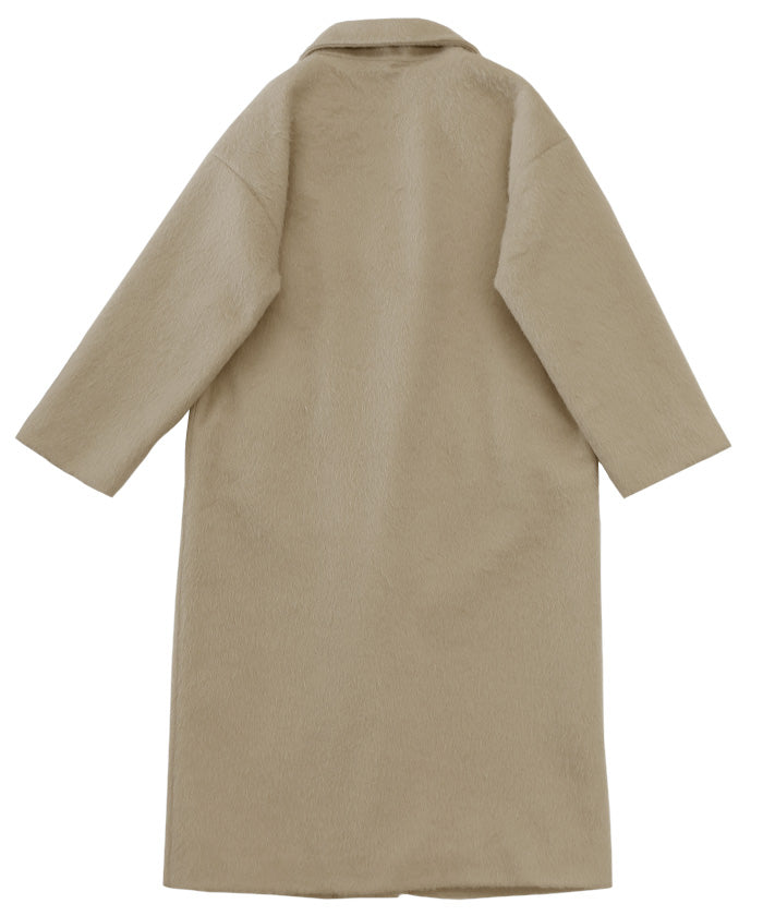 シャギーロングチェスターコート【official限定】 – SELECT MOCA