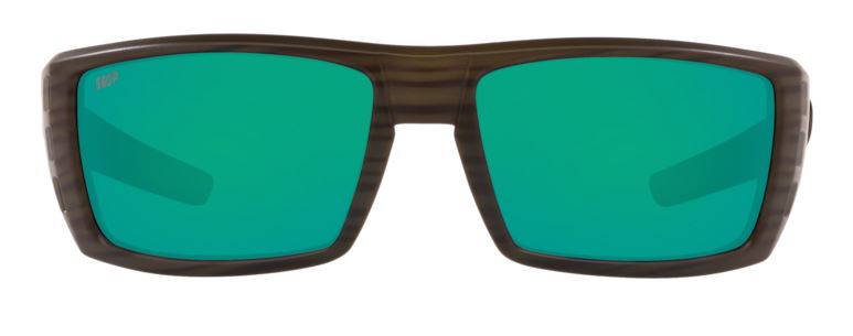 Costa Del Mar Mens Rafael Matte Olive Teak Frame - Green Mirror