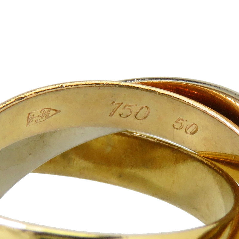 10号【CARTIER/カルティエ】 トリニティ スリーカラー 3連 リング