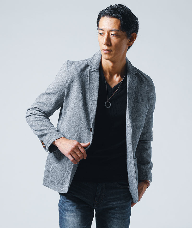 テーラードジャケット メンズ おしゃれ カジュアル おすすめ ブランド