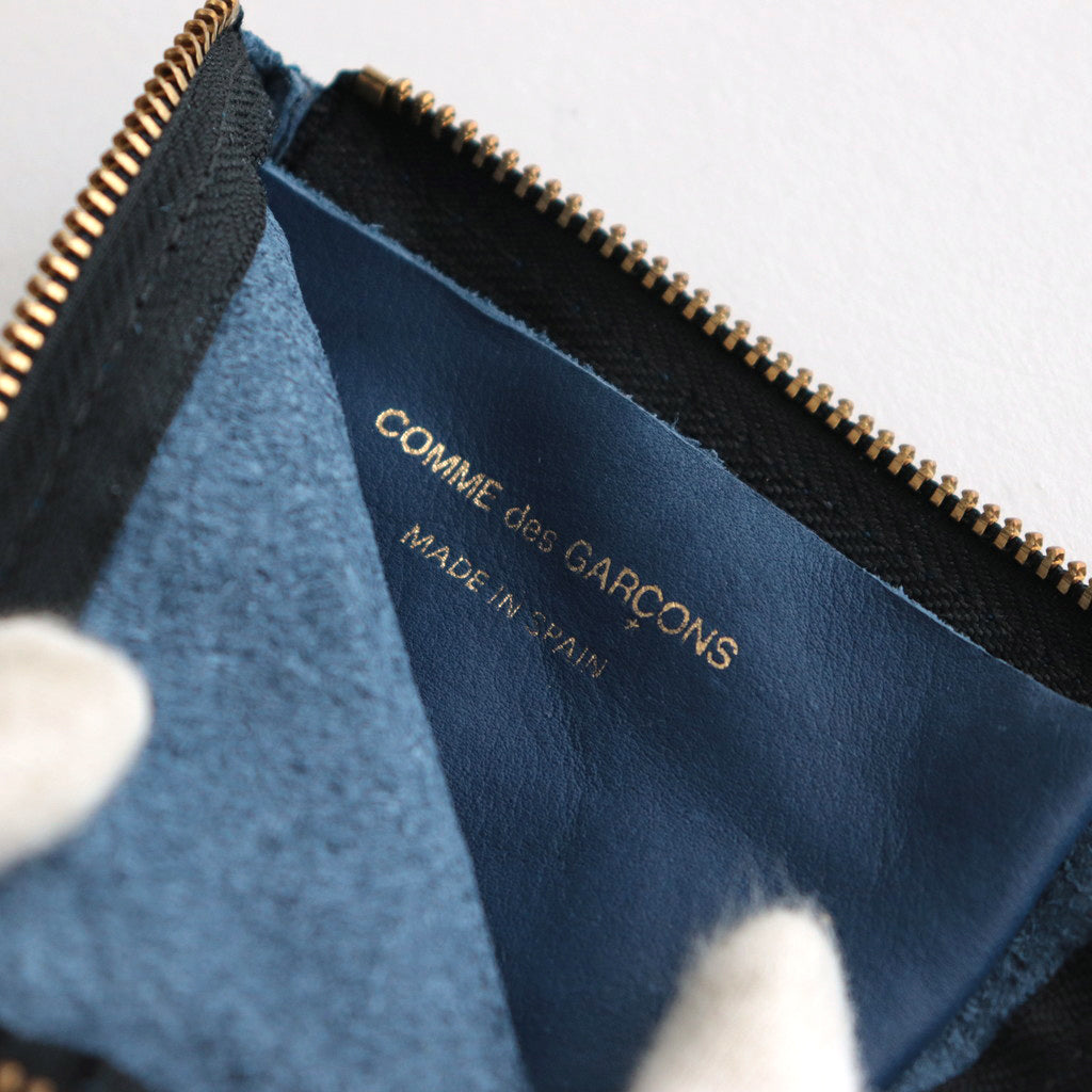 L字型ZIP財布 - WASHED #NAVY [8Z-Y031-051] – ciacura