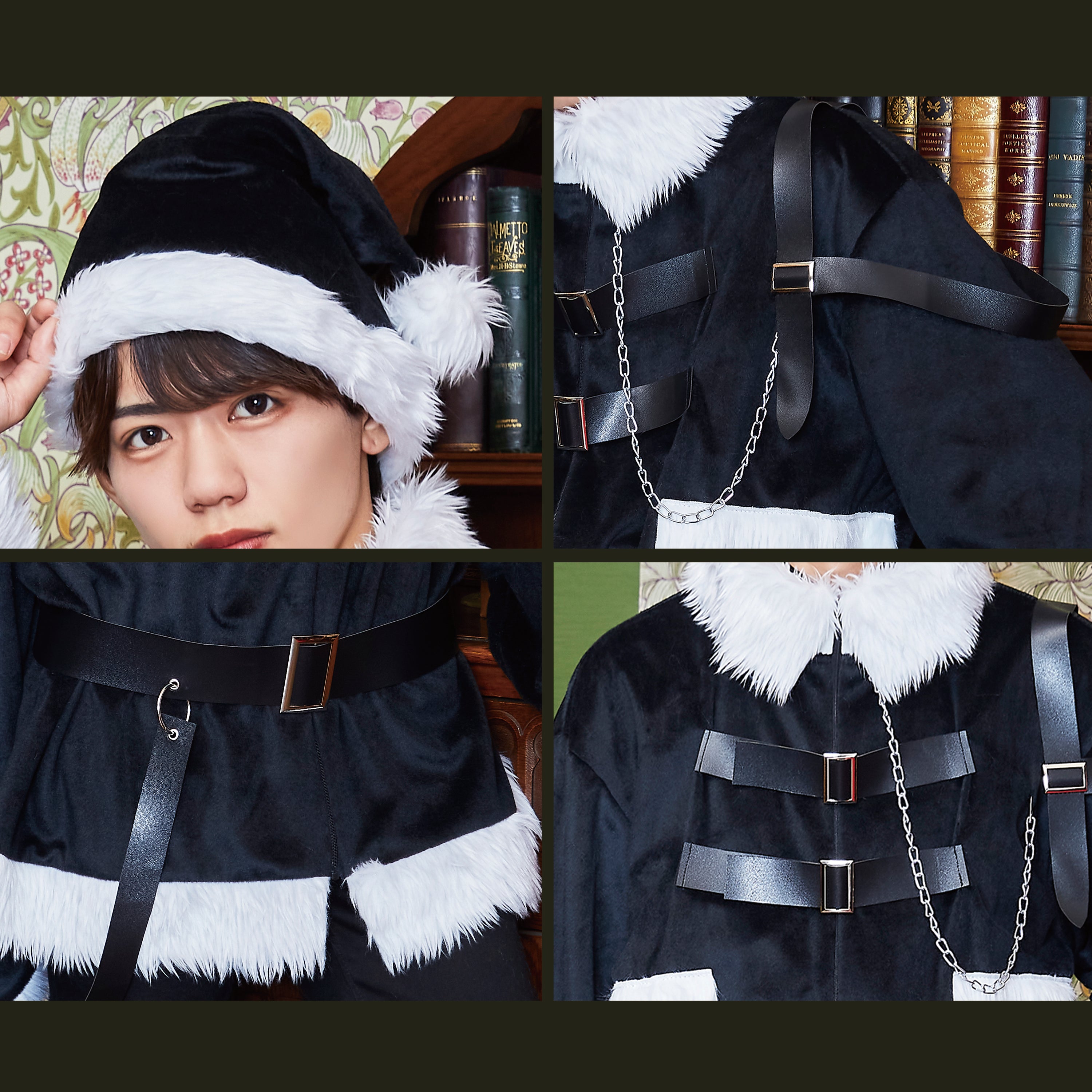 コスプレ クリスマス サンタ マニフィックノエル ブラックサンタ