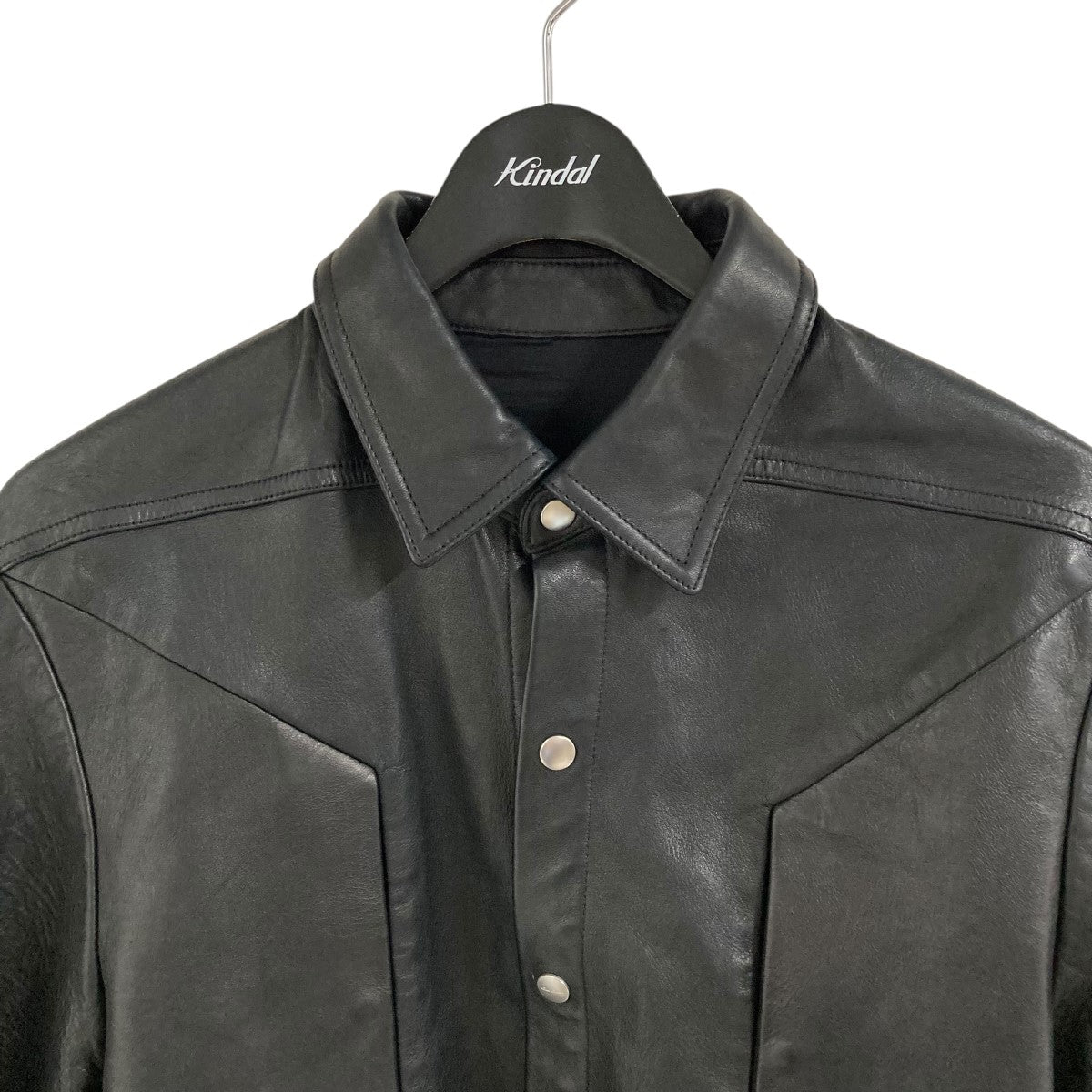 RICK OWENS(リックオウエンス) レザージャケット RP01C5718-LNV