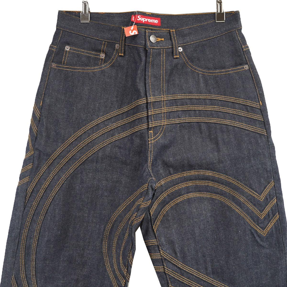 Supreme(シュプリーム) 25SS S Logo Rigid Baggy Jeanス ロゴ リジッド