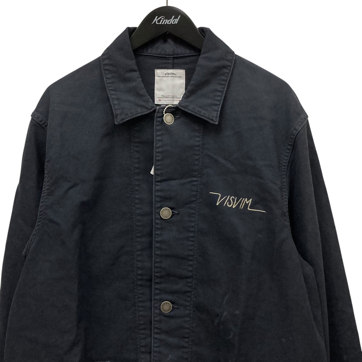 VISVIM(ビズビム) 25AWCOVERALL DMGD G．CORDSバック刺しゅう