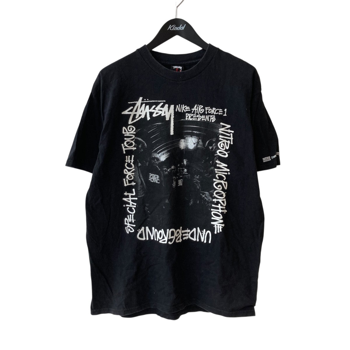 stussy×NITRO MICROPHONE UNDERGROUND SPECIAL FORCE TOUR記念Tシャツ