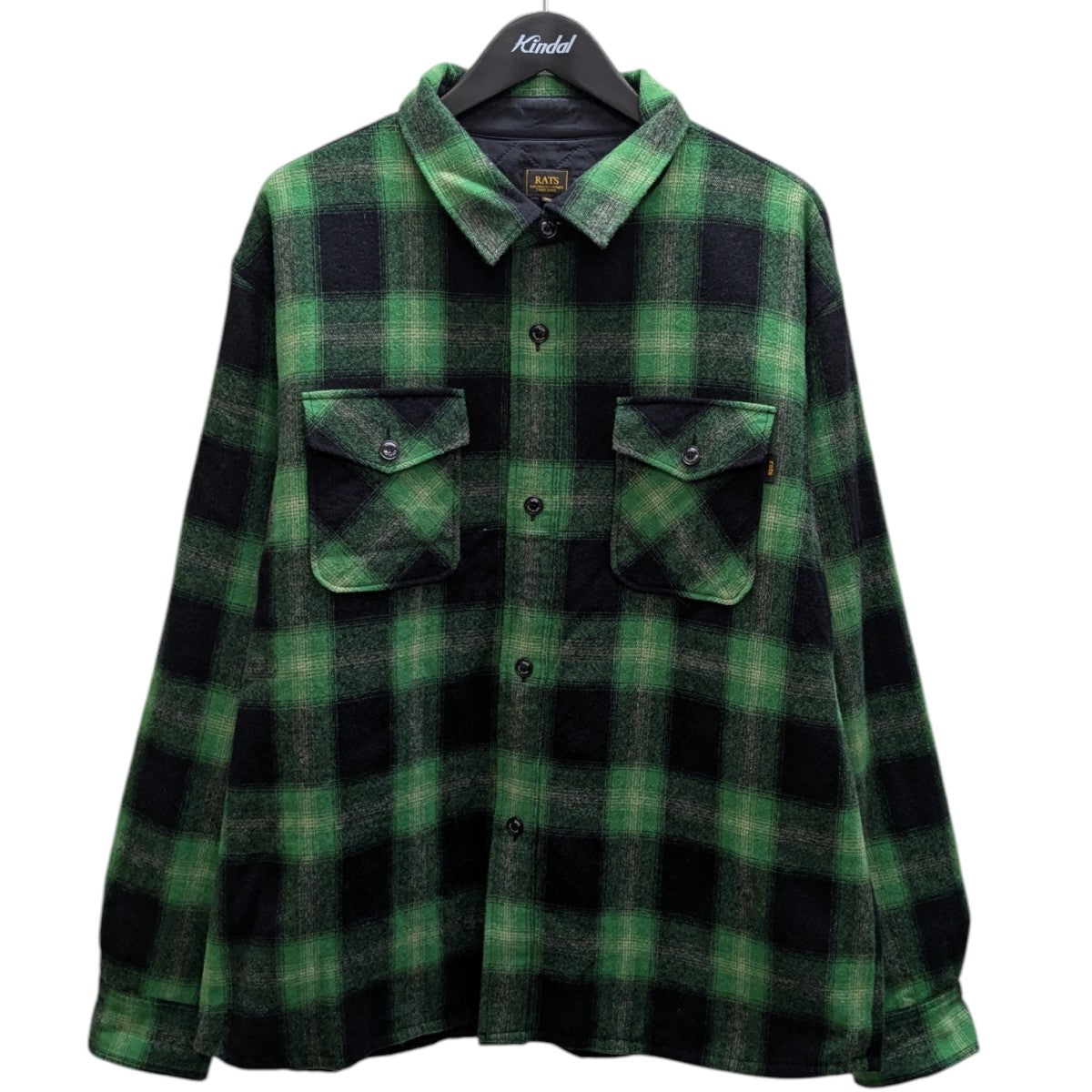 RATS(ラッツ) WOOL CHECK SHIRT JKT チェックシャツ 25RS-1104