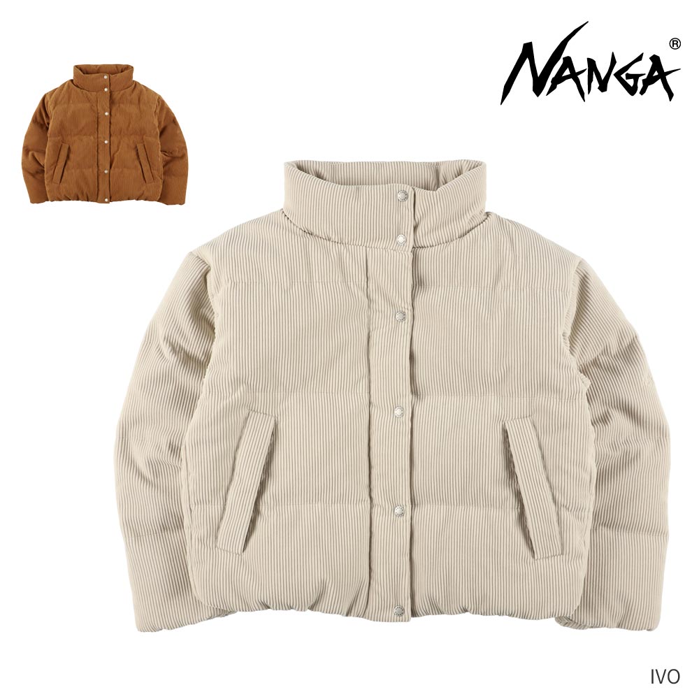 楽天市場】NANGA ナンガコーデュロイショートダウンジャケット