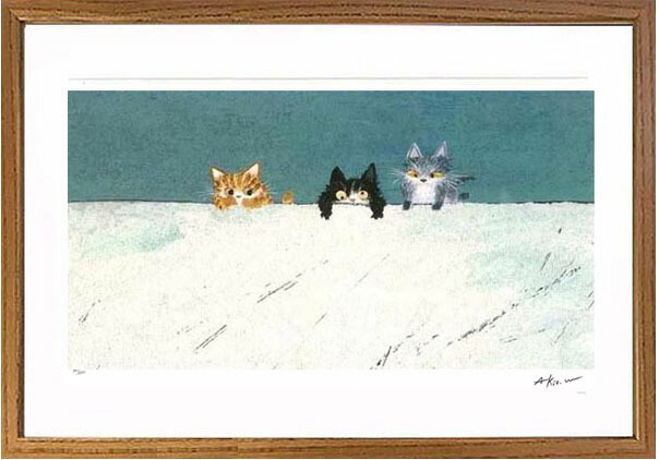 楽天市場】絵画 渡辺あきお それぞれの時間 版画 インテリア : 絵画生活