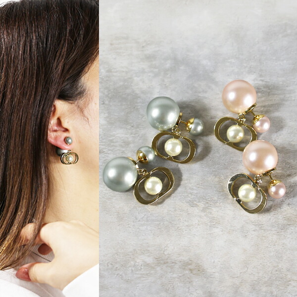 楽天市場】Dior ディオール TRIBALES EARRINGS ピアス アクセサリー 両