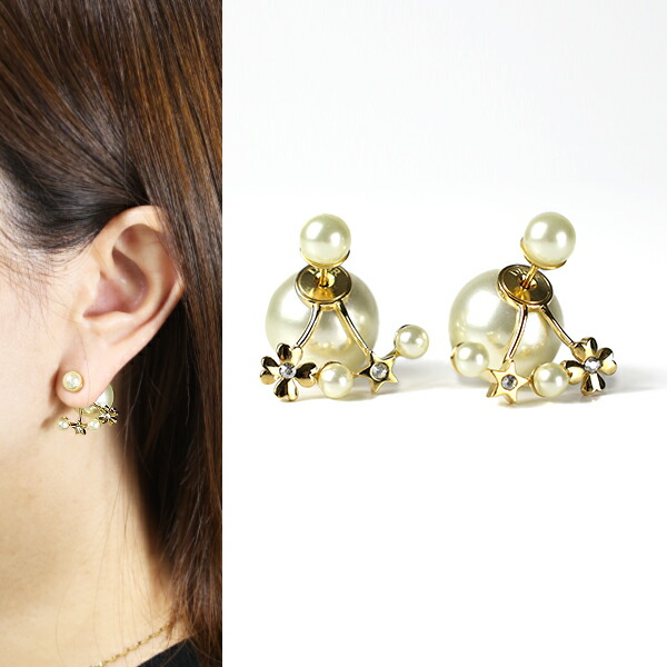 楽天市場】Dior ディオール ピアス Dioramour Dior Tribales Earrings