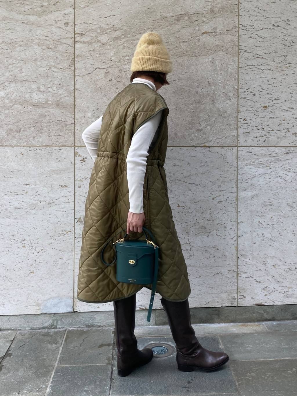 SALE／30%OFF】Curensology ＜&RC＞CL-10キルティングロングベスト